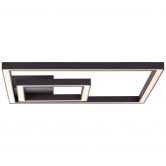 Wand- und Deckenleuchte Marlon, schwarz, 5,5 x 40 cm, Metall Innenleuchte 