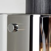 Wandleuchte Nick, grau, 34 x 15 cm, Glas Wandleuchte 