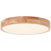 Wand- und Deckenleuchte Niklas, braun, 8 x 39 cm, Holz Innenleuchte 