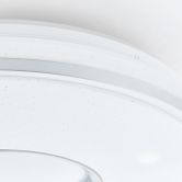 Deckenleuchte Tessa, metallic, 10,3 x 39 cm, Deckenlampe, dimmbar 