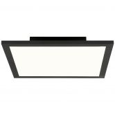 Aufbaupaneel Constantin, schwarz, 29,5 x 29,5 cm, Metall Led panel 