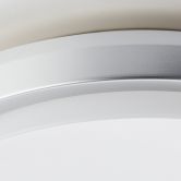 Wand- und Deckenleuchte Felia, silber, 5,7 x 28 cm, Außenleuchte 