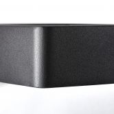 Wandleuchte Ida, schwarz, 4,5 x 12 cm, Metall Außenleuchte 