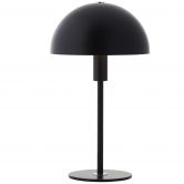 Tischleuchte Lasse, schwarz, 35,5 x 20,3 cm, Metall Pilzlampe 