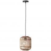 Pendelleuchte Willi, braun, 130 x 21,5 cm, Metall Pendellampe, dimmbar 