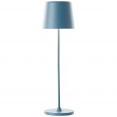 Tischleuchte Cosy, blau, 10 x 37 cm, Metall Tischleuchte Outdoor 