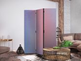 Paravent, Raumteiler freistehend, Trennwand - Rainbow Gradient: Delicate Multicolored 