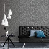 ELLE Decoration Vliestapete anthrazit 