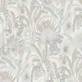 Blumentapete, Florale Tapete, Vliestapete Erismann Martinique beige 