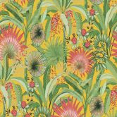 Blumentapete, Florale Tapete, Vliestapete Erismann Martinique gelb 