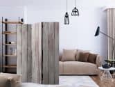 Paravent, Raumteiler freistehend, Trennwand - Edles Holz 