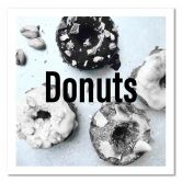 Leinwandbild, Donuts Kuchen 