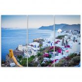 Leinwandbild 3-teilig, Griechenland Santorini 