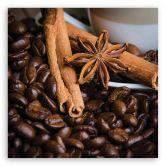 Canvasbillede, Anya Star og kaffe 