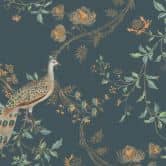 Fototapete Exotische Vögel im Wald - Bloomery Decor 
