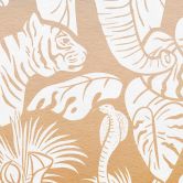 Papier peint jungle paradisiaque avec animaux sauvages - Ombre - Kikki Belle 