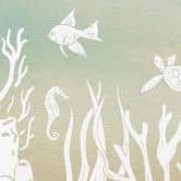 Wall Mural Underwater World Paradise - Ombre - Kikki Belle 
