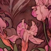 Mucha - Amethyst - Wall Mural 