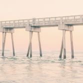 Fototapete Seebrücke über dem Meer - Sisi & Seb 