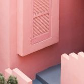 Wall Mural Zwart - Meditteranean Architecture 