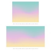 Fototapete Ombre - Bunter Pastellhimmel 