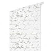 Mustertapete Das Schriftstück 