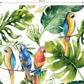 Patroonbehang Kvilis - Papegaaien in de Jungle 