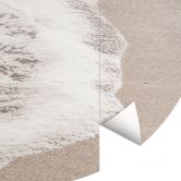 Papier peint photo rond Bruit de la mer - 1X Studio - papier peint intissé/papier peint intissé autocollant 