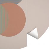Behangcirkel Orara Studio - Sun and Moon - vliesbehang/zelfklevend vliesbehang 