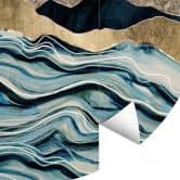 Behangcirkel SpaceFrog Designs - Indigo Sky - vliesbehang/zelfklevend vliesbehang 
