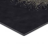 Glasschilderijen Elegante mandala in zwart en goud - Bloomery Decor 