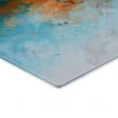 Glasbild Gefrorenes Wasser - Fedrau 