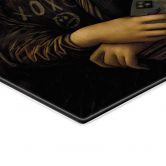 Glasbild Mona Lisa - modern 