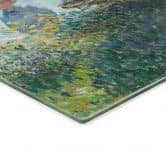 Glasbild Monet - Frau mit Sonnenschirm - Madame Monet und ihr Sohn 