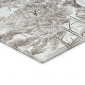 Glasbild Wald mit Waldlandschaft in Beige - Ms Tiff 