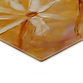 Glasbild Goldener Blütenrausch - Pomata 