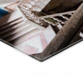 Glasbild Imposantes Treppenhaus mit altem Charme - Robroek 