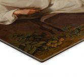Glasbild Tischbein - Goethe in der römischen Campagna 