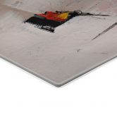 Glasbild Formen und Struktur - Fedrau 
