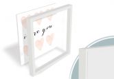 Wandbild Confetti & Cream - I Love You 