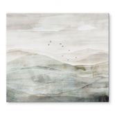 Herdabdeckplatte Neblige Berglandschaft Aquarell - Ms Tiff 
