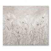 Herdabdeckplatte Wildblumenwiese mit Schmetterlingen im skandinavischen Design - Ms Tiff 