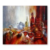 Stove cover plate - Schmucker - Still life with teapot 