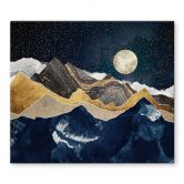 Stove cover plate - Starry sky in winter - SpaceFrog Designs 