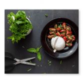 Herdabdeckplatte - Tomate Mozzarella 