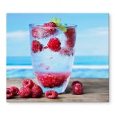 Herdabdeckplatte Tropical Raspberry 