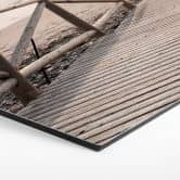 Hexagon - Alu-Dibond 1X Studio - Weg zum Strand 