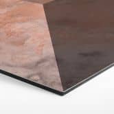 3D Hexagon - Alu-Dibond Marmor 06 