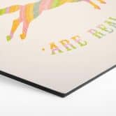 Hexagon Dibond Bodart - Unicorns are Real 