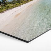 Hexagon Wandbild Palmenstrand in der Südsee - Colombo - Alu-Dibond 